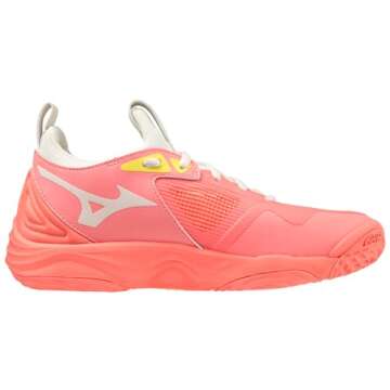 Mizuno Wave Momentum 3 Women's Volleyball Shoe in Candy Coral