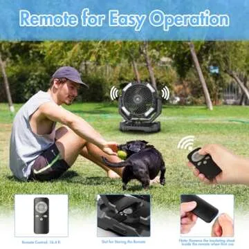 Camping Fan with 40000mAh Battery for Outdoor Use