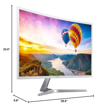 Samsung 32" Full HD Curved Monitor Ideal for Gaming