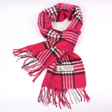 Soft Cashmere Feel TZ Promise Plaid Winter Scarf