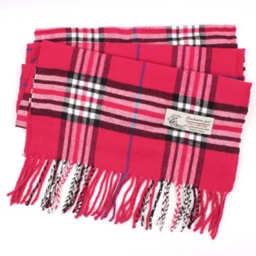 Soft Cashmere Feel TZ Promise Plaid Winter Scarf