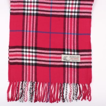 Soft Cashmere Feel TZ Promise Plaid Winter Scarf