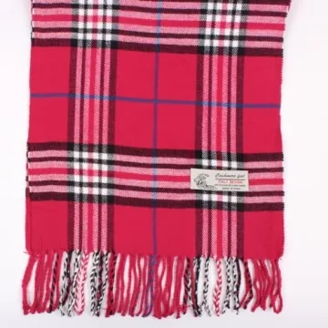 Soft Cashmere Feel TZ Promise Plaid Winter Scarf