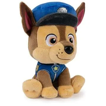 GUND PAW Patrol Chase Plush Toy for Toddlers - 6 Inches