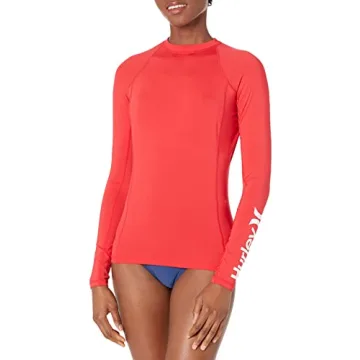 Stylish Hurley Women's Long-Sleeve Rashguard for Active Women