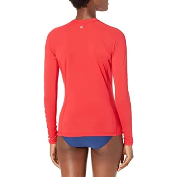 Hurley Women's Long-Sleeve Rashguard with UPF Protection