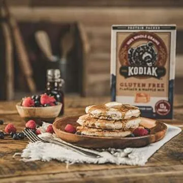 Kodiak Cakes Frontier Oat Gluten-Free Flapjack & Waffle Mix, 16 Oz (Pack Of 3)