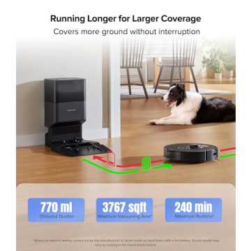 Roborock Q5 Max+ Robot Vacuum with Self-Empty Dock 5500 Pa