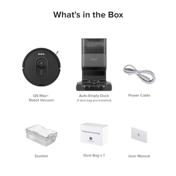 Roborock Q5 Max+ Robot Vacuum with Self-Empty Dock 5500 Pa