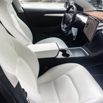 MASHA Armrest Box Cover for Tesla Model 3 Model Y 2017-2024