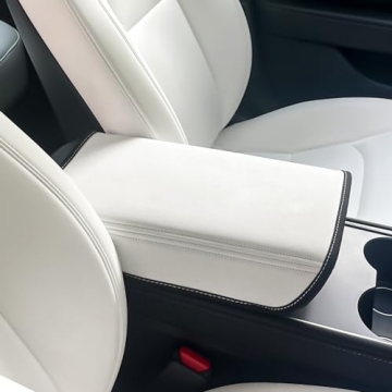 MASHA Armrest Box Cover for Tesla Model 3 Model Y 2017-2024