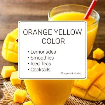 Monin Mango Syrup for Cocktails, Sodas & Lemonades - 1L