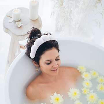 Stylish WHAVEL Spa Headbands for Face Washing