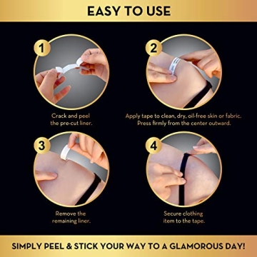 Uplift Secret Fashion Clothing Tape - Durable & Versatile