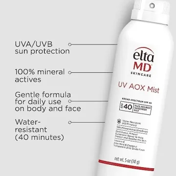 EltaMD UV AOX Mist Mineral Sunscreen Spray SPF 40