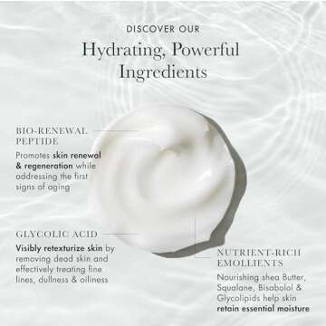 RéVive Renewal Night Cream - Anti Aging Face Cream for Gentle Exfoliation & Skin Renewal - Enriched...