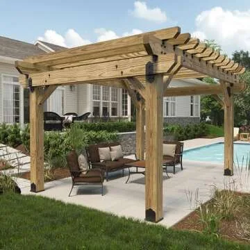 Durable Ozco 6x6 Post Base for Outdoor Projects