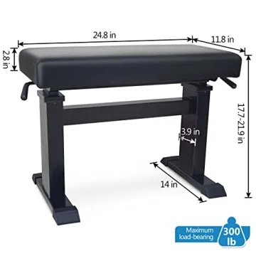 Chehery Height Adjustable Piano Bench for Music Lovers
