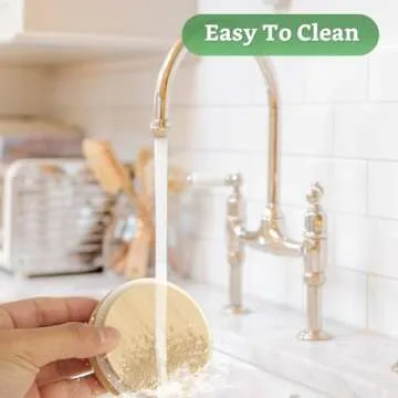 Eco-Friendly Bamboo Mason Jar Lids - QTLCOHD 18 Pack