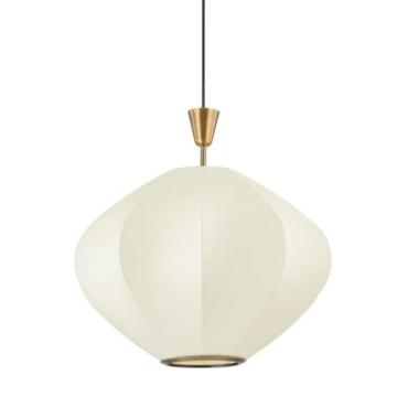 Troy Lighting Arden Outdoor Pendant in Patina Brass - 21.75"