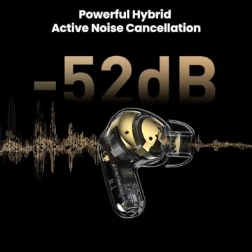 TOZO NC20 Wireless Earbuds - ANC, Hi-Res Sound, 80H Playtime