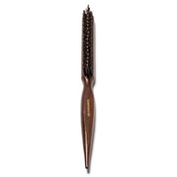 GranNaturals Boar & Nylon Bristle Styling Brush - Versatile Teasing Comb