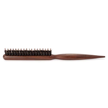 GranNaturals Boar & Nylon Bristle Styling Brush - Versatile Teasing Comb