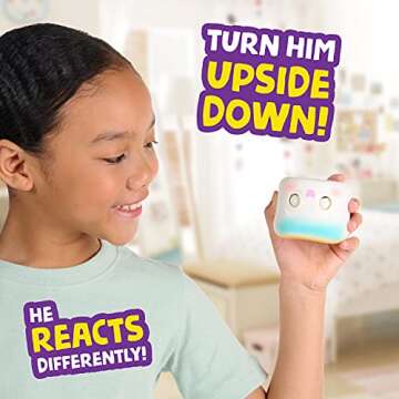 My Squishy Little Marshmallow – Interactive Doll Collectible with Accessories – Mel (White)