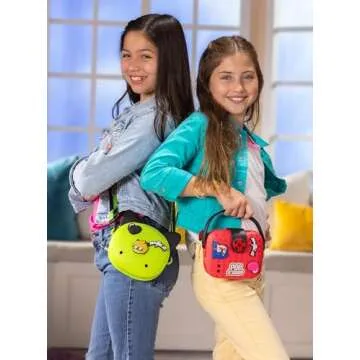 Miraculous Ladybug Custom Red Purse with Clip-on Badges