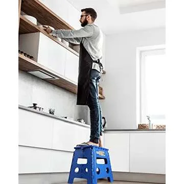 Acko Heavy Duty Folding Step Stool for Kids and Adults
