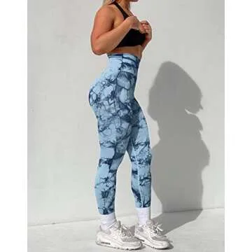 A AGROSTE Seamless Butt Lift Workout Leggings for Women