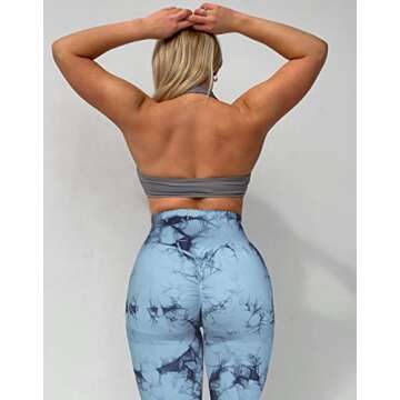 A AGROSTE Seamless Butt Lift Workout Leggings for Women