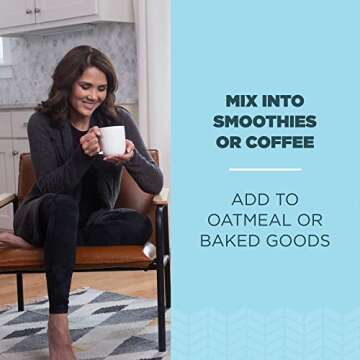 Bone Broth Protein Powder by Ancient Nutrition, Salted Caramel, 19g Protein per Serving, Beef, Supports Healthy Skin, Gut Health, Joint Supplement, Gluten Free, Paleo and Keto Friendly, 20 Servings