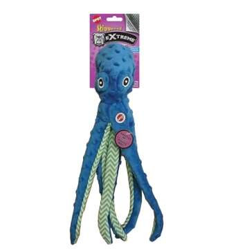 SPOT by Ethical Products Skinneeez Extreme Stuffless Dog Toy with Squeaker | Extra Strong Plush Tug ...