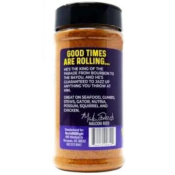 Malcom's King Craw Cajun Seasoning for Seafood & Dishes