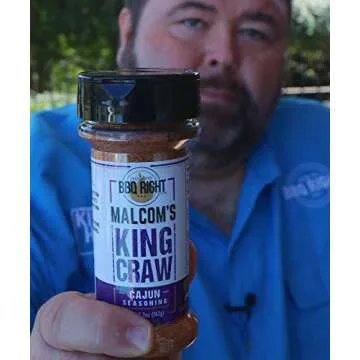 Malcom's King Craw Cajun Seasoning for Seafood & Dishes