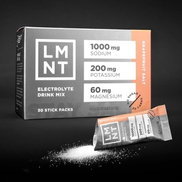 LMNT Zero Sugar Electrolytes - Grapefruit Salt Mix 30 Count