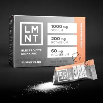 LMNT Zero Sugar Electrolytes - Grapefruit Salt Mix 30 Count