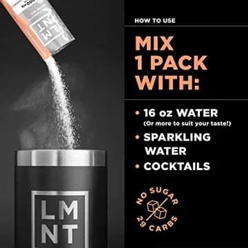 LMNT Zero Sugar Electrolytes - Grapefruit Salt Mix 30 Count