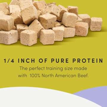 Crumps' Naturals Mini Trainers Freeze Dried Beef Liver (1 Pack), 50G/1.8 Oz,Brown