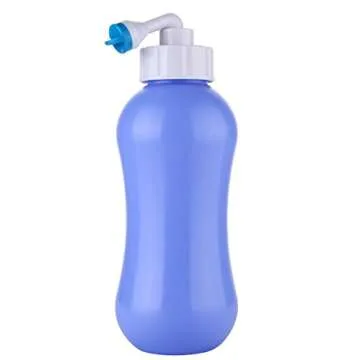 OneRose Portable Bidet Sprayer, Peri Bottle Postpartum, Personal Travel Bidet Bottle, Handheld Perineal Bottle, 15.2 Ounces Large Capacity Yet Lightweight