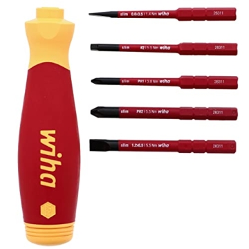 Wiha Insulated SlimLine Multi-Driver for Safe Work