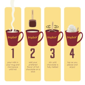 Popbar Premium Hot Chocolate Sticks Gift Pack
