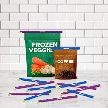GripStic Bag Sealer - Airtight Food Storage Clips
