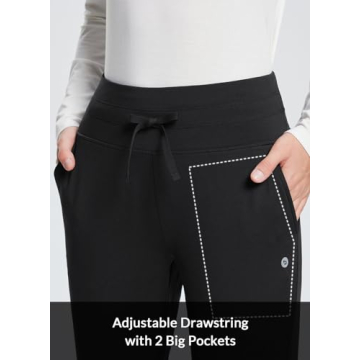 BALEAF Women's Fleece Lined Thermal Joggers for Cold Weather