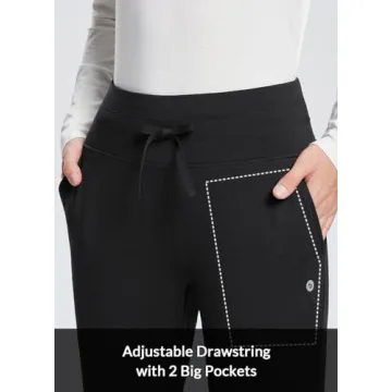 BALEAF Women's Fleece Lined Thermal Joggers for Cold Weather