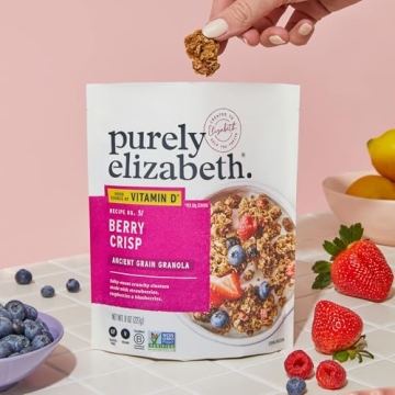 Organic Berry Crisp Granola with Vitamin D - 3 ct