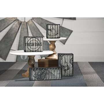 IMAX Lissa Marble Cake Stand in White – Handcrafted Cake Pedestal, Marble and Mango Wood Display Table for Presenting Cakes, Pastries, Desserts. Cake Stands