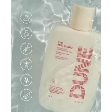 The Mug Guard - Clear Invisible Gel Sunscreen for Face - Broad Spectrum SPF 30 Protection, 72 hr Hydration, Anti-Aging, 40 Min Water Resistance, Reef Friendly, Non-greasy & Fragrance Free (2.4 Fl Oz)