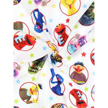 Sesame Street Elmo Infant Coat Style Pajamas Set (18 Months, White)